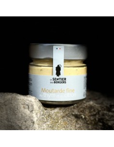 Moutarde au thym et au citron