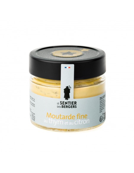 Moutarde au thym et au citron